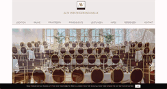 Desktop Screenshot of alte-versteigerungshalle.de